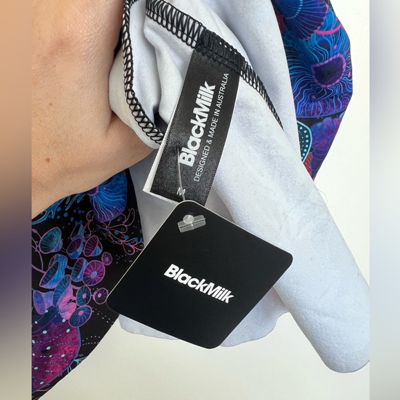 Black Milk Floral Coral Apron Dress - Limited NWT Size Medium *Rare* - Picture 8 of 8